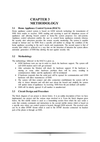 Design and implementation of home automation system using gsm to ...
