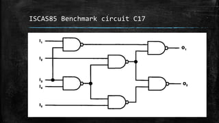 ISCAS85 Benchmark circuit C17
 