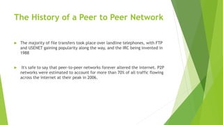 DESIGN AND IMPLEMENTATION OF PEER TO PEER NETWORK FOR FILE SHARING.pptx