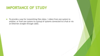 DESIGN AND IMPLEMENTATION OF PEER TO PEER NETWORK FOR FILE SHARING.pptx