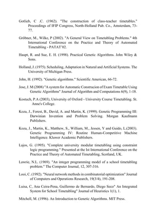 Design and implementation of students timetable management system | PDF