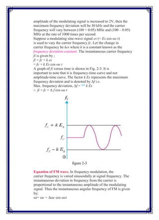 Design and implementation of test bench for frequency modulation and ...