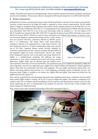 Design and Implementation of Wireless Sensor Node for WSN for Automatic ...