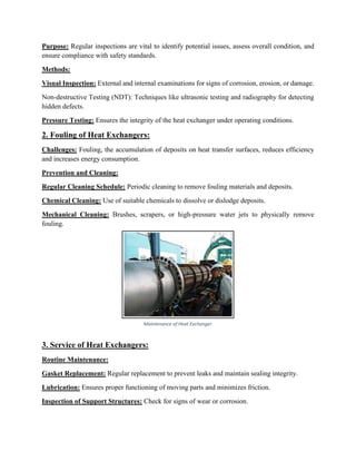 Heat Exchanger Service Pre Task Checklist.pdf Design and Maintenance Standards of Heat Exchangers.pdf