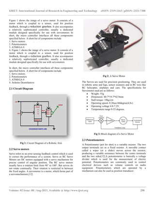 Design and operation of synchronized robotic arm | PDF