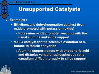 Design and Production of Heterogeneous Catalysts | PDF