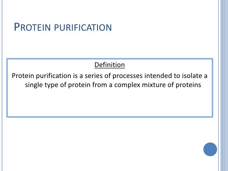 Design And Purification Of Proteins