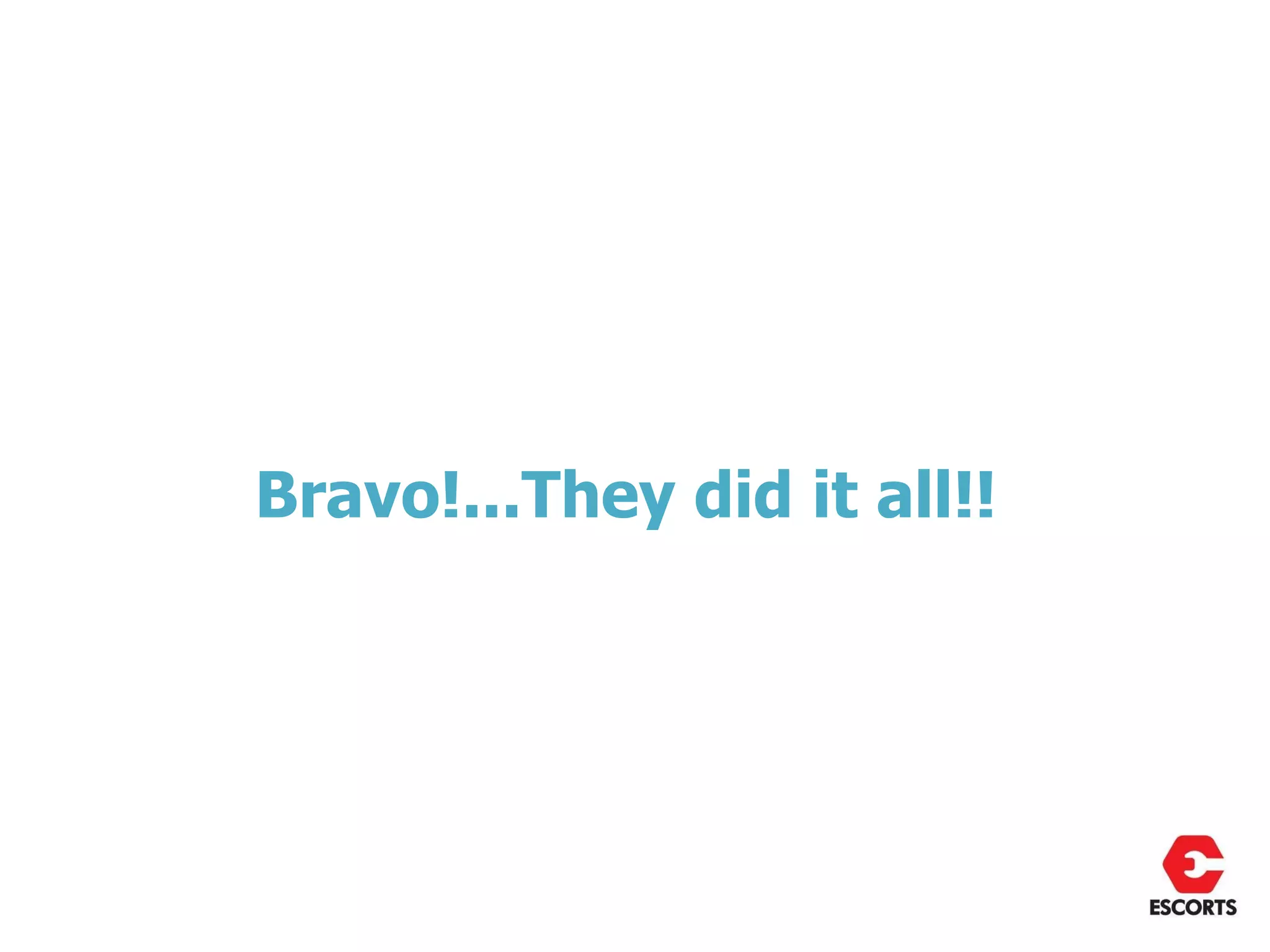 Bravo!...They did it all!!
 