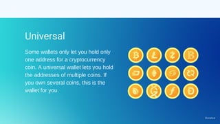 The Types of Cryptocurrency Wallets | PDF