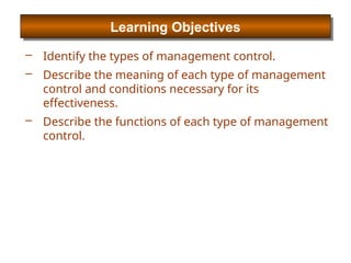 Design and Types of Management Control.pptx