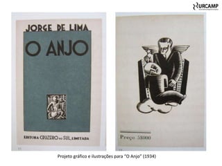 Projeto gráfico e ilustrações para “O Anjo” (1934)
 