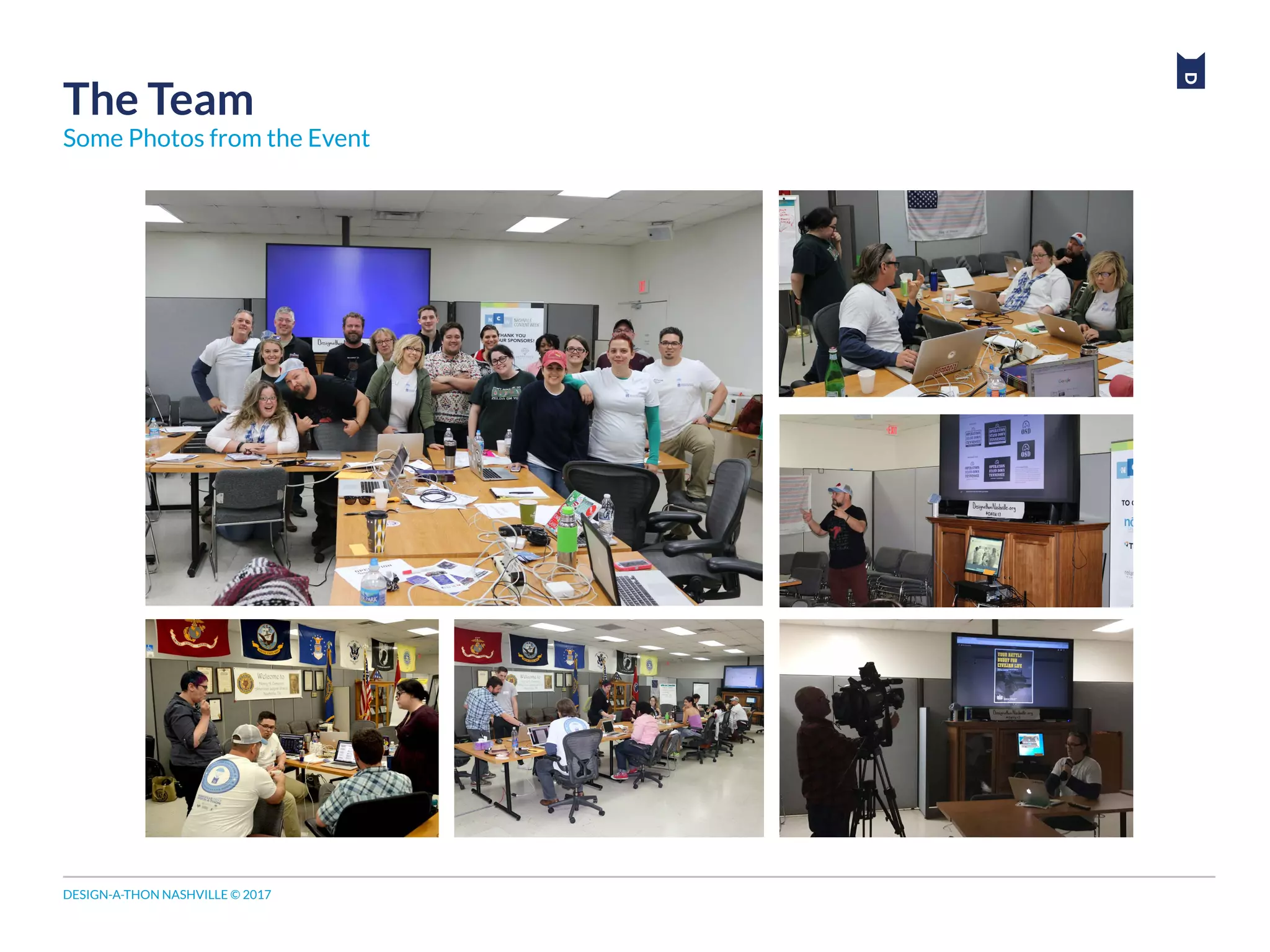 DESIGN-A-THON NASHVILLE © 2017
The Team
Some Photos from the Event
 