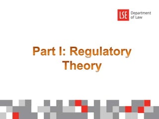 Part I: Regulatory Theory
