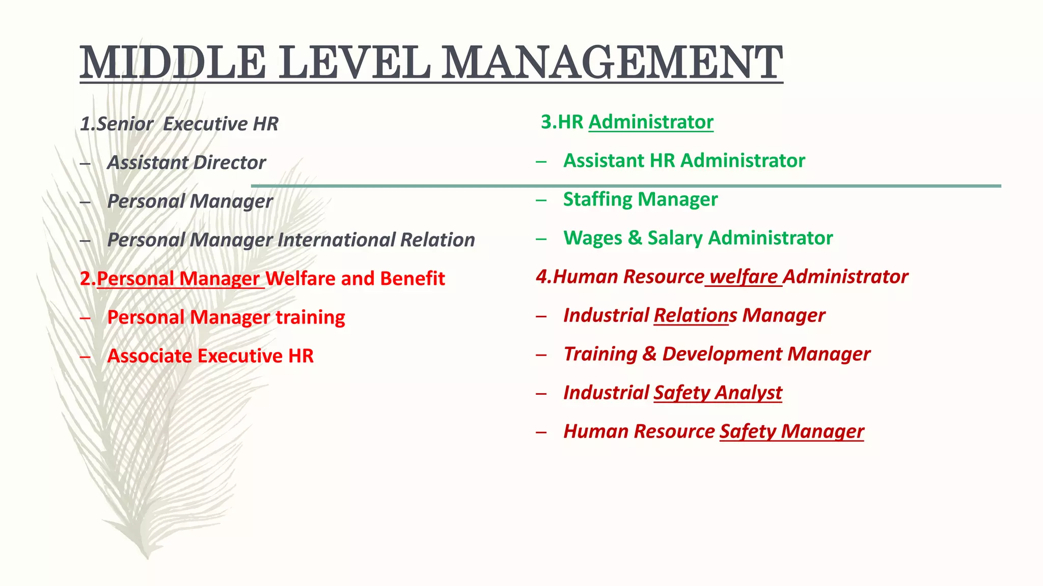 HR Designation PPT 
