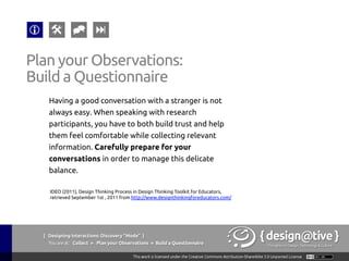 Austin Center for Design (2009-2011), Design Research Tools in
Design Research Toolkit, retrieved September 1st , 2011 from
http://www.ac4d.com/2010/12/06/design-research-toolkit/
 