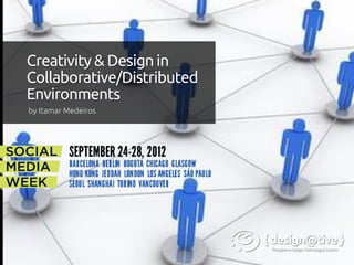 Creativity & Design in
Collaborative/Distributed
Environments
by Itamar Medeiros
 