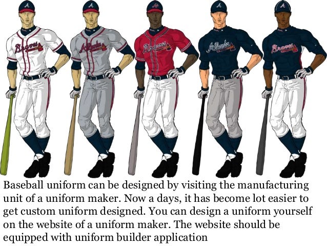 Design baseball uniforms!