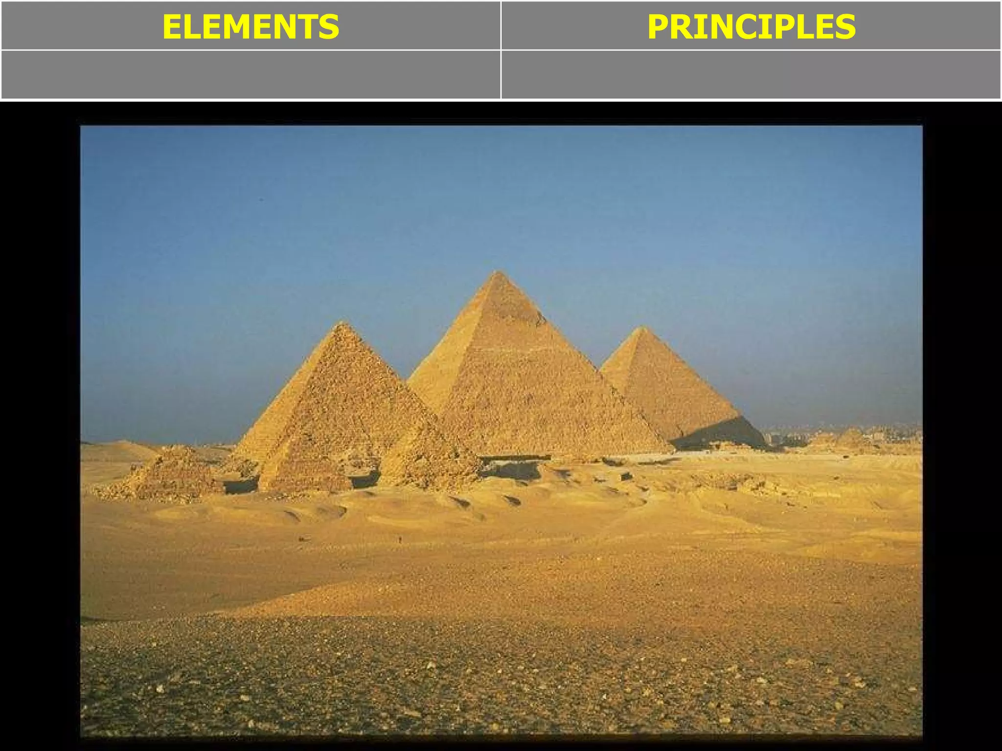 PRINCIPLES ELEMENTS 