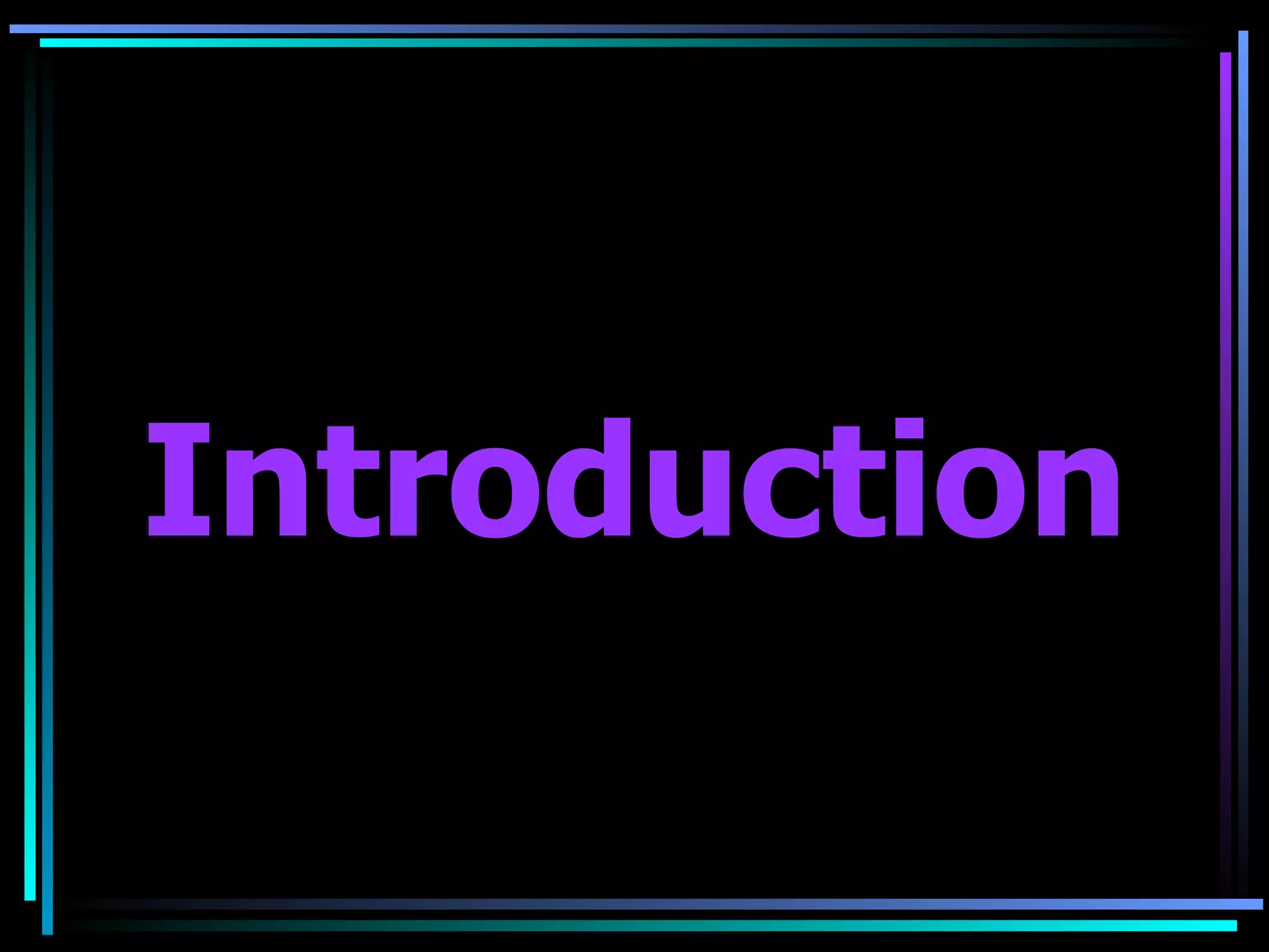 Introduction 