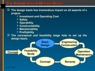 Design basis in oila nad gas projects.ppt