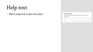 Design better forms | PDF