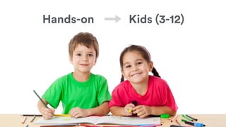 Kids (3-12)Hands-on
 
