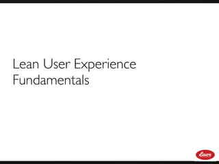 500 Startups Lean UX Bootcamp