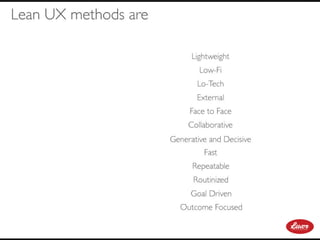 500 Startups Lean UX Bootcamp