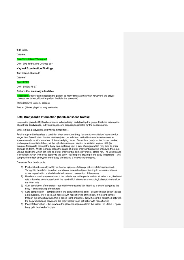 Brady game Design brief PDF