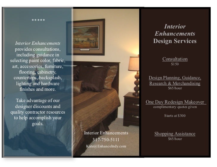 interior enhancements inc design brochure