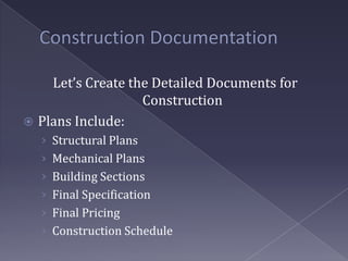 Draft Detailed Design Programme Example.pdf Design & build | PPTX