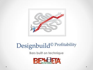 Designbuild© Profitability
Bars built on technique
 