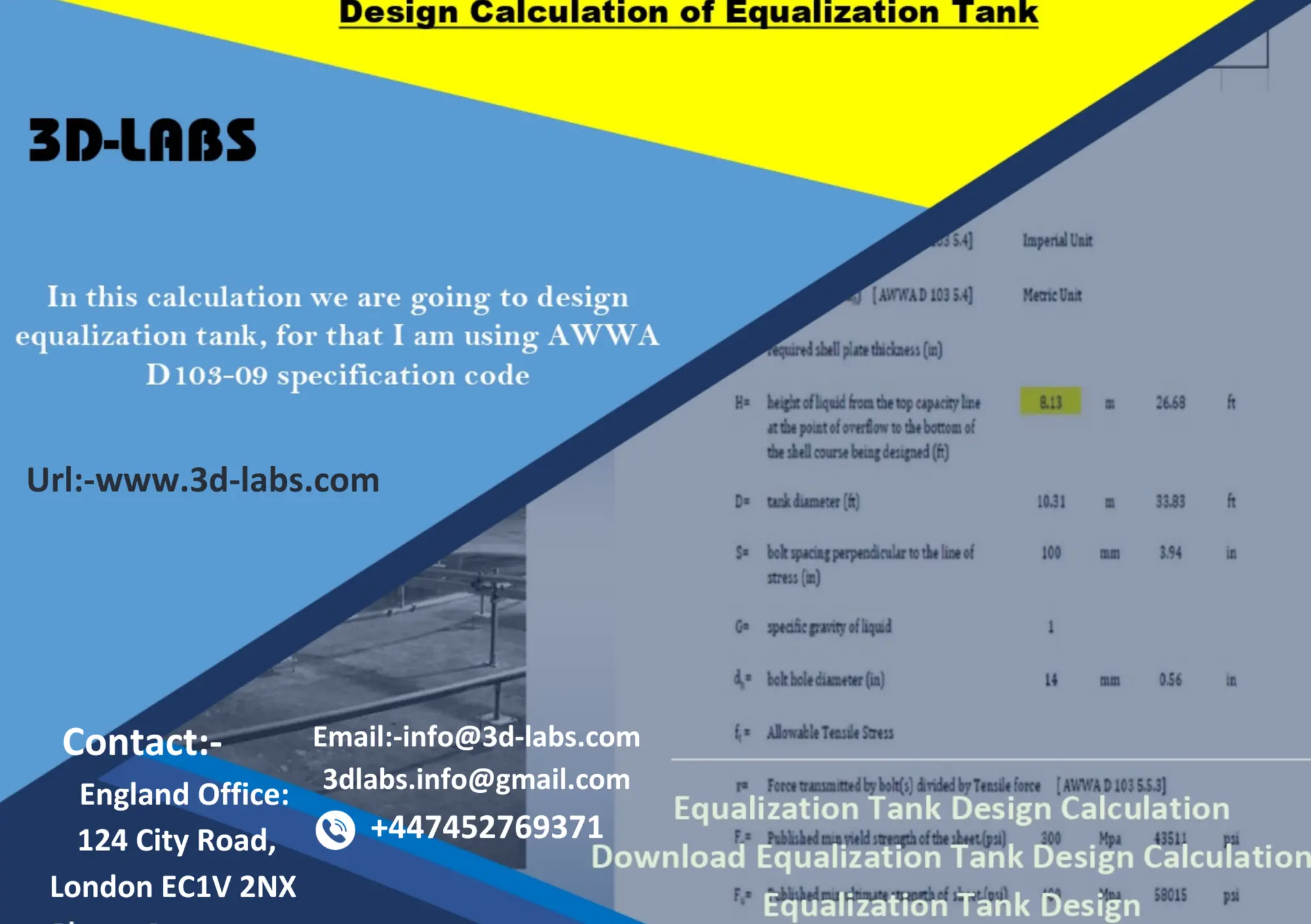Design calculation of equalization tank in UK.pdf