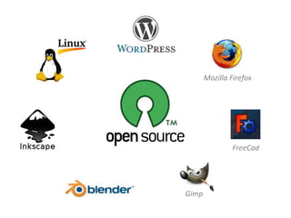 Mozilla Firefox
FreeCad
Gimp