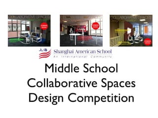 Collaborative Spaces Design Competition