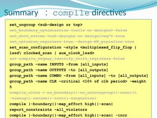 Design compiler1_2012暑期.pptx teach people how to use design complier | PPTX