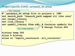 Design compiler1_2012暑期.pptx teach people how to use design complier | PPTX