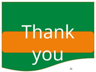 33
Thank
you
 