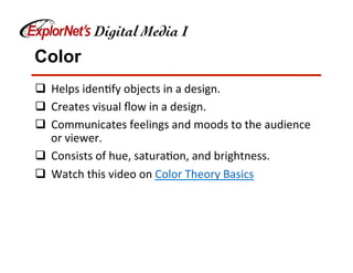 Design concepts used to create digital graphics | PDF