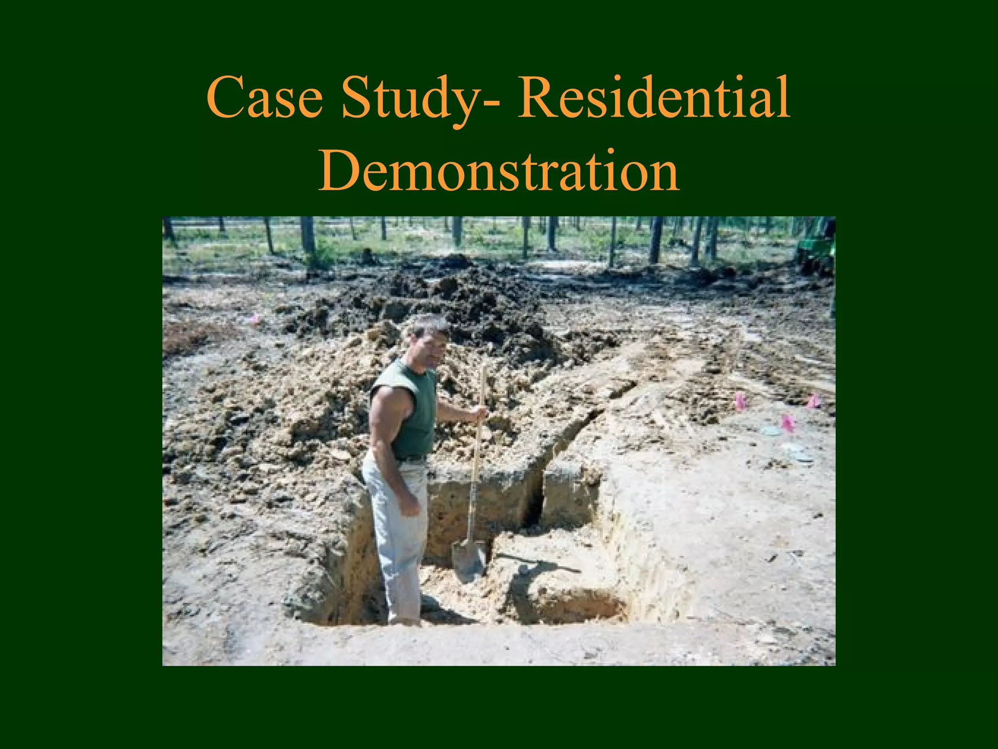 Case Study- Residential
Demonstration
 