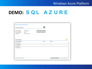 Same for the cloud?  So, is this is what we would like to do in the cloud...DataTDSRDBMSClientSQL Server