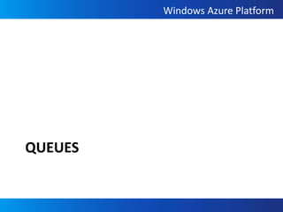Lessons LearnedSQL AzureFrom the database “down” it’s just SQL ServerWell, almost …Many tools don’t work todaySystem catalog is differentAbove the database is taken care of for youYou can’t really change anything