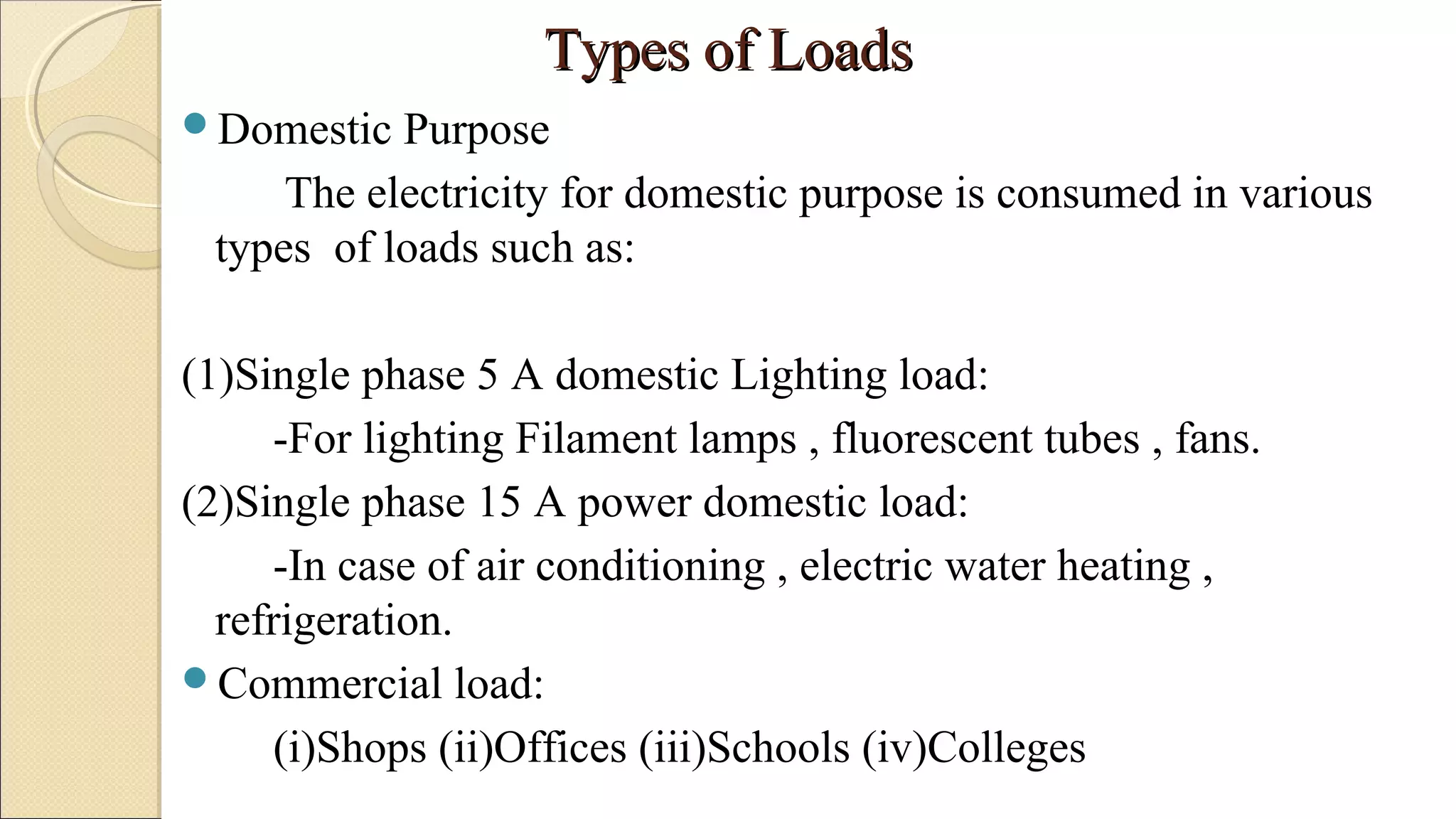 Design considerations of electrical installations | PPT