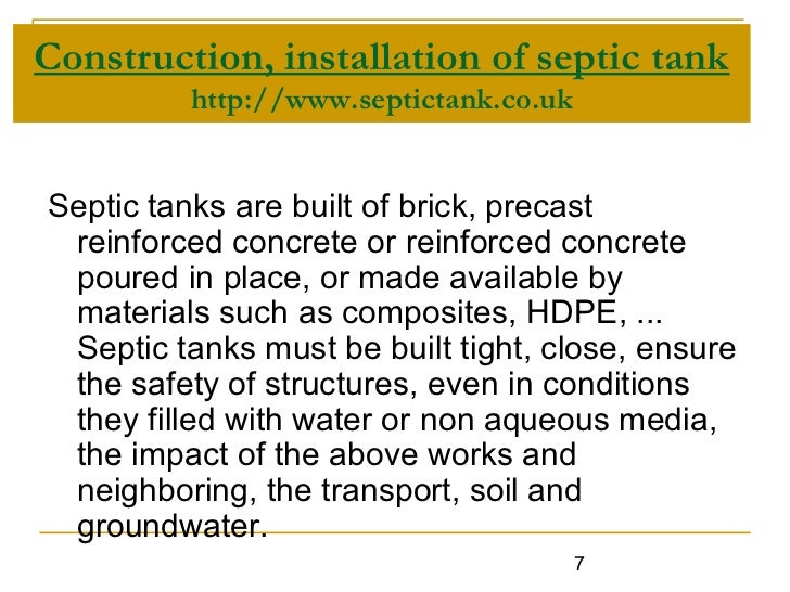 how a septic tank works video
