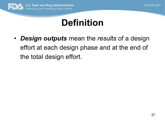 Design control FDA requirements | PDF | Recalls | Consumer Issues
