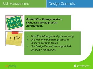 Control Design Risk FDA Design Controls: What Medical Device Makers Need to Know | PDF