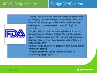 FDA Design Controls: What Medical Device Makers Need to Know | PDF