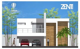 Design corel draw 2D