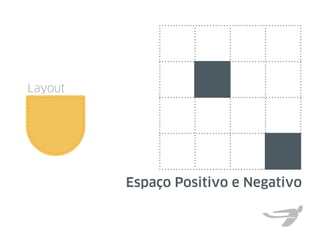Layout
Espaço Positivo e Negativo
 
