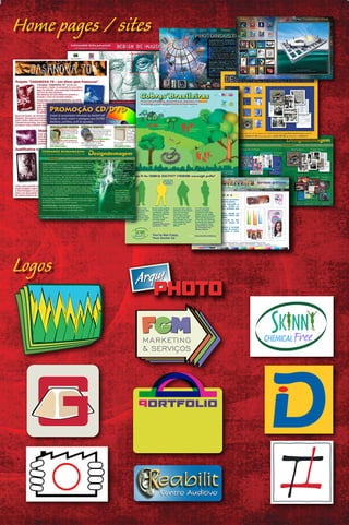 Designdeimagem - graphic design and illustration services brochure